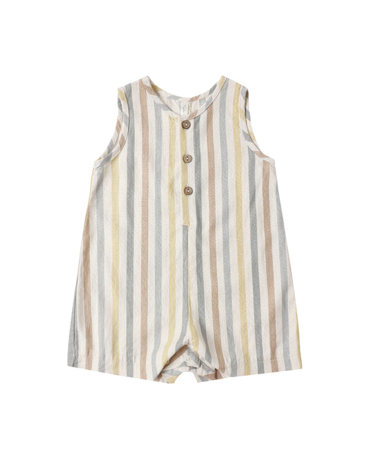 Maverick Romper Valencia Stripe