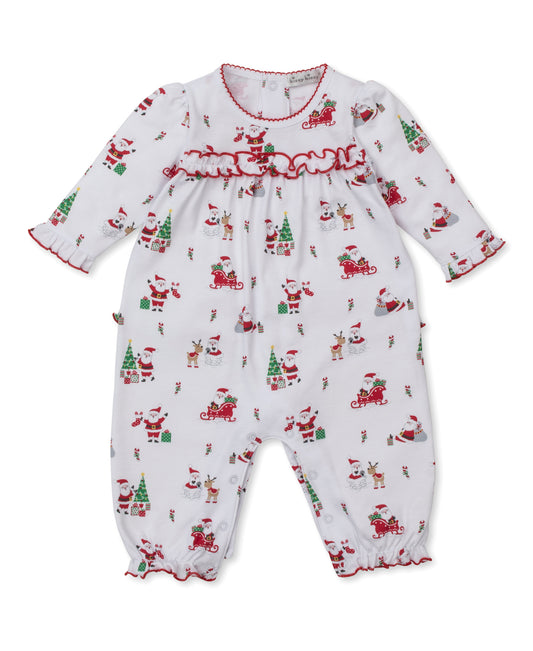Christmas Capers Girls Playsuit