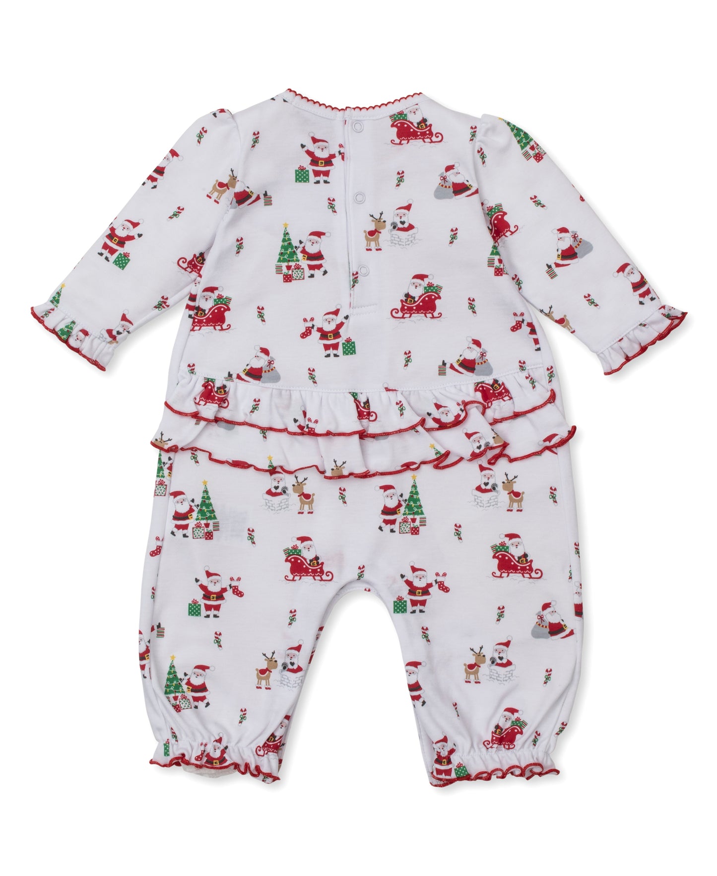 Christmas Capers Girls Playsuit