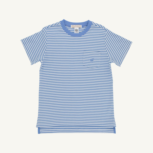 Carter Crewneck Sunrise Blvd. Blue Stripe