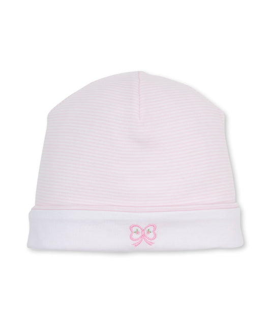Classic Treasures Hat Pink White Stripe