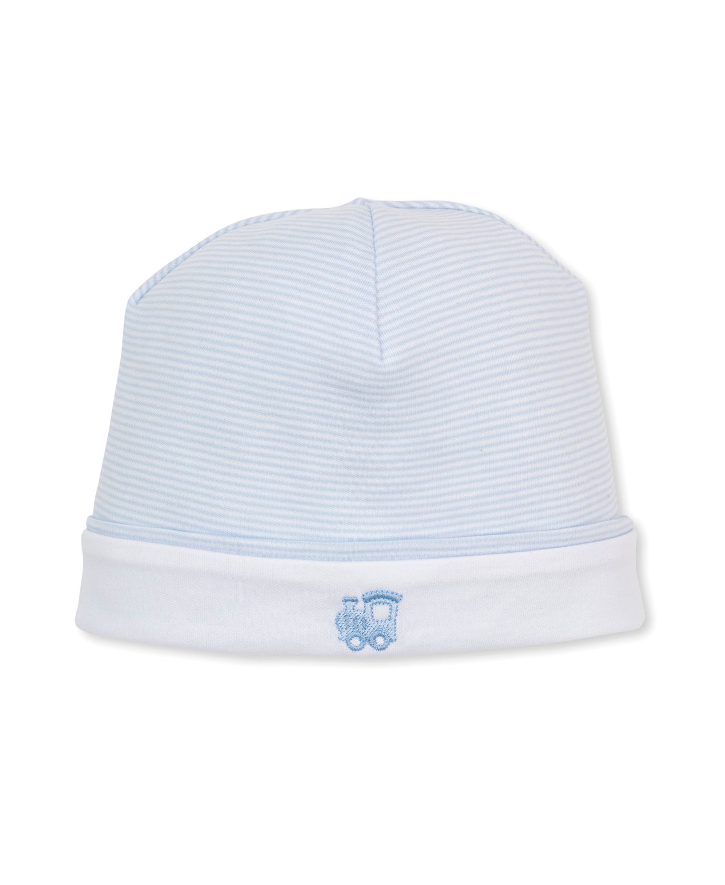 Classic Treasures Hat Blue White Stripe
