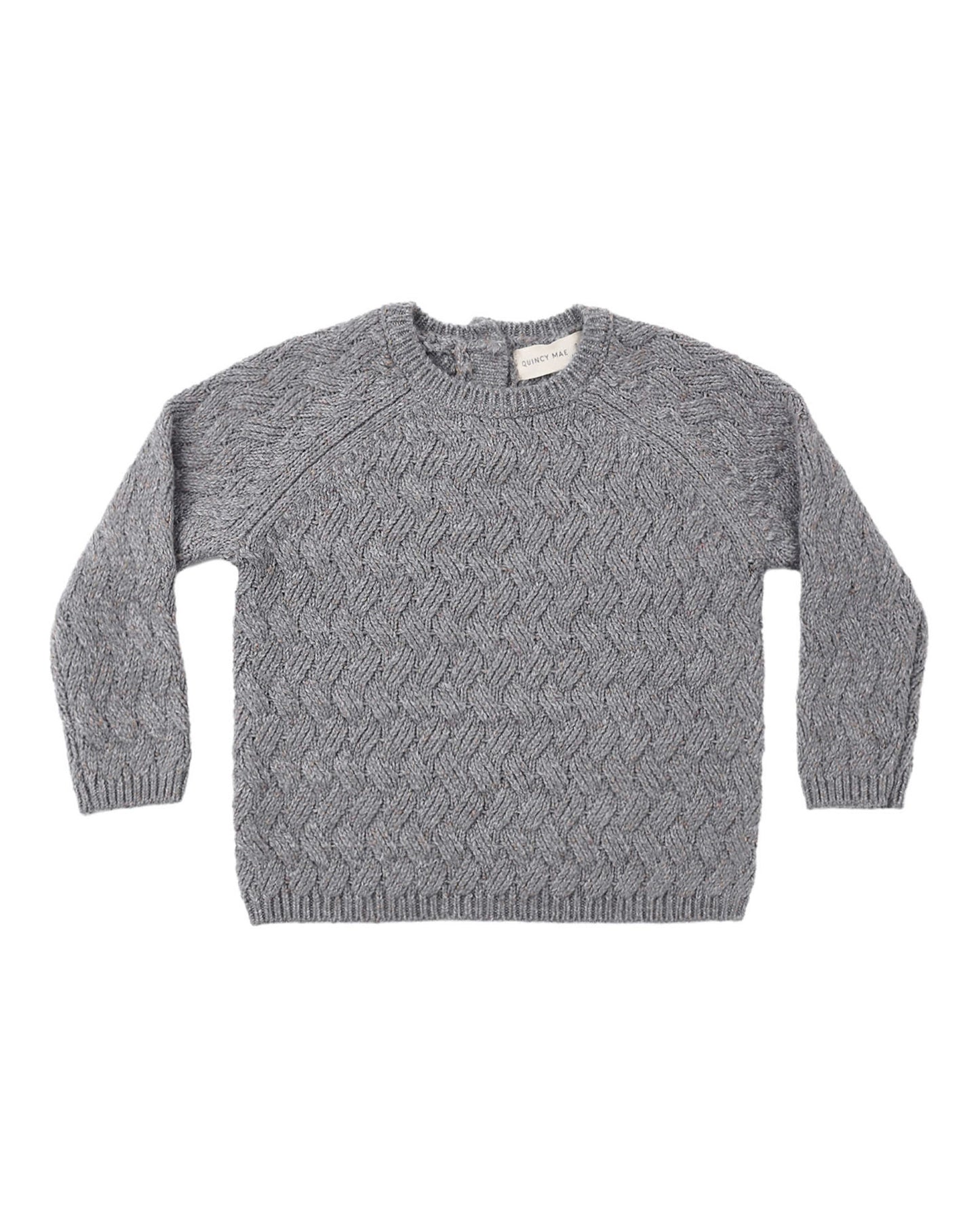 Knit Sweater Heathered Slate