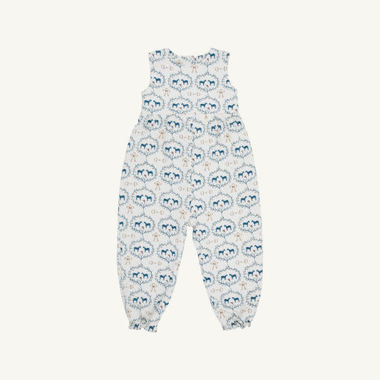 Sleeveless Rebecca Romper - Quilted Horse Bits and Bows