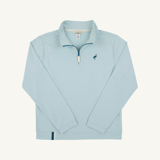 Prepletic Hayword Half Zip Old Greenwich Green/Barnsley Blue