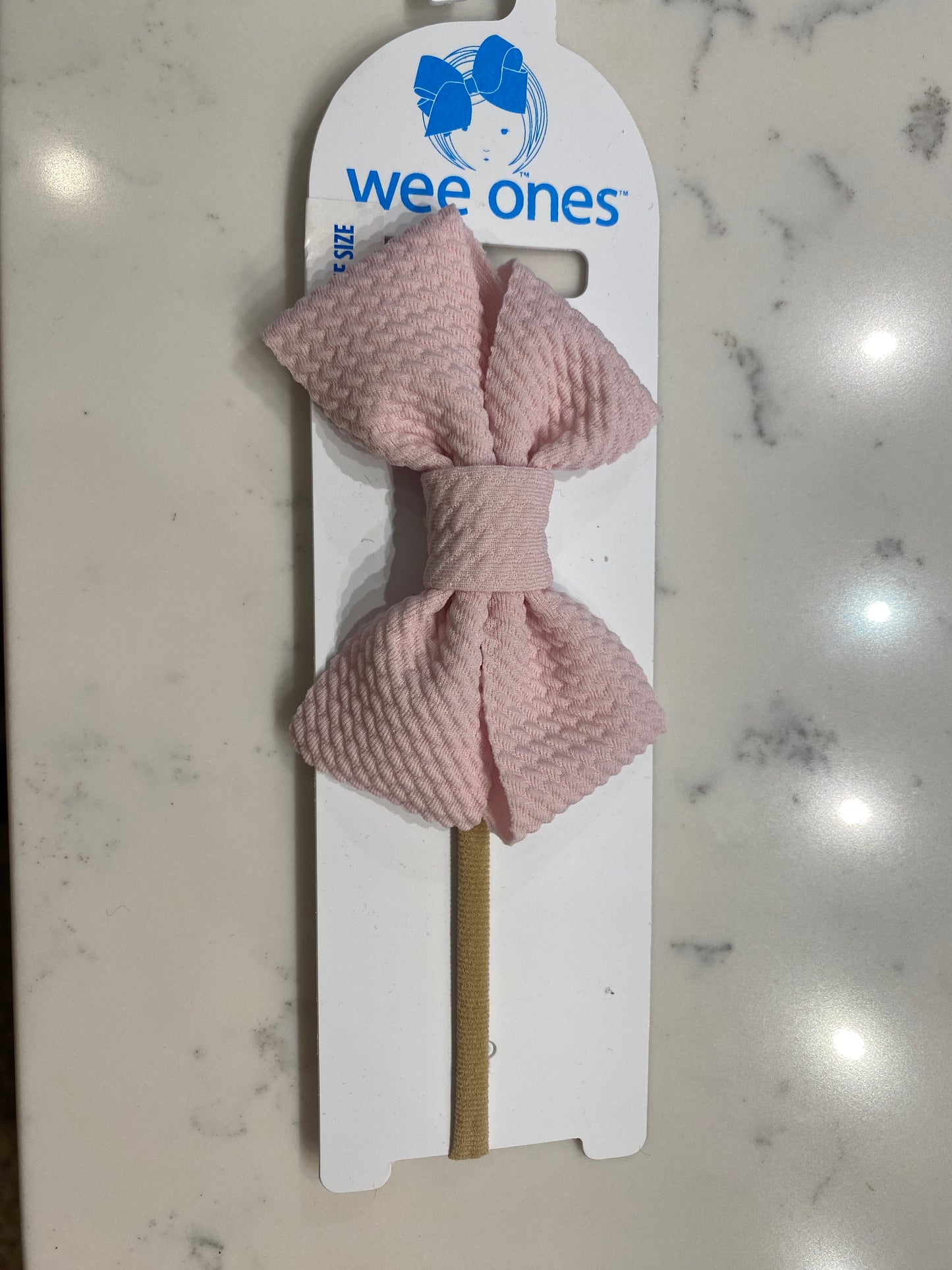 Small Bow on Nylon Headband