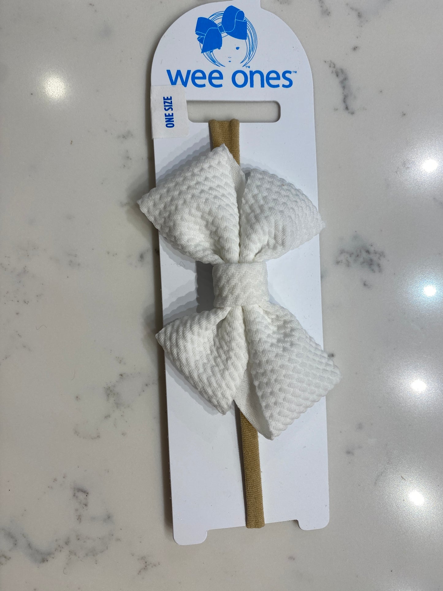 Small Bow on Nylon Headband