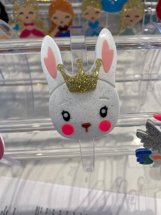 Easter Bunny w/ Crown Headband