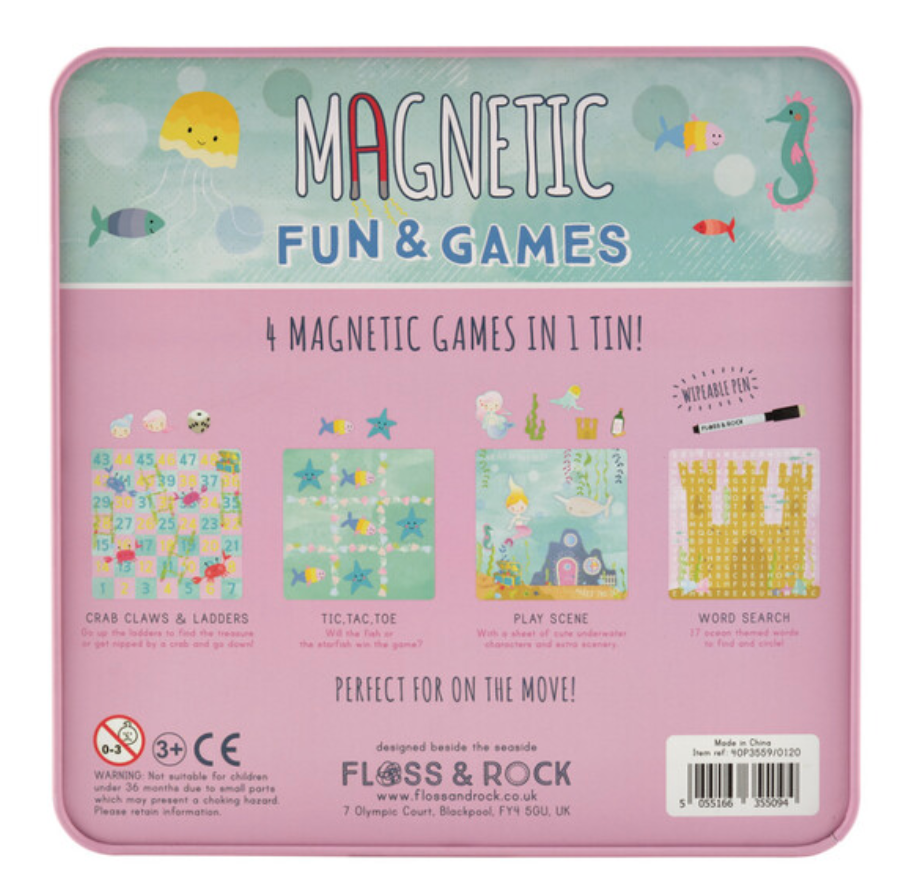 Mermaid Magnetic Fun & Games