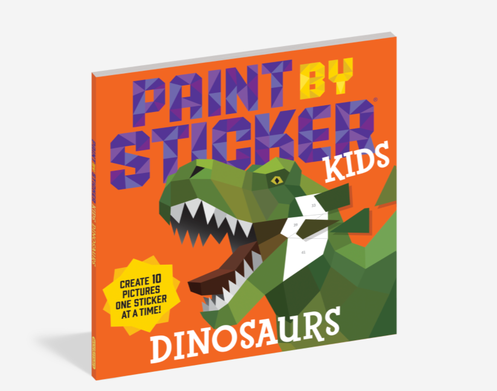 Paint By Sticker Dinosaur