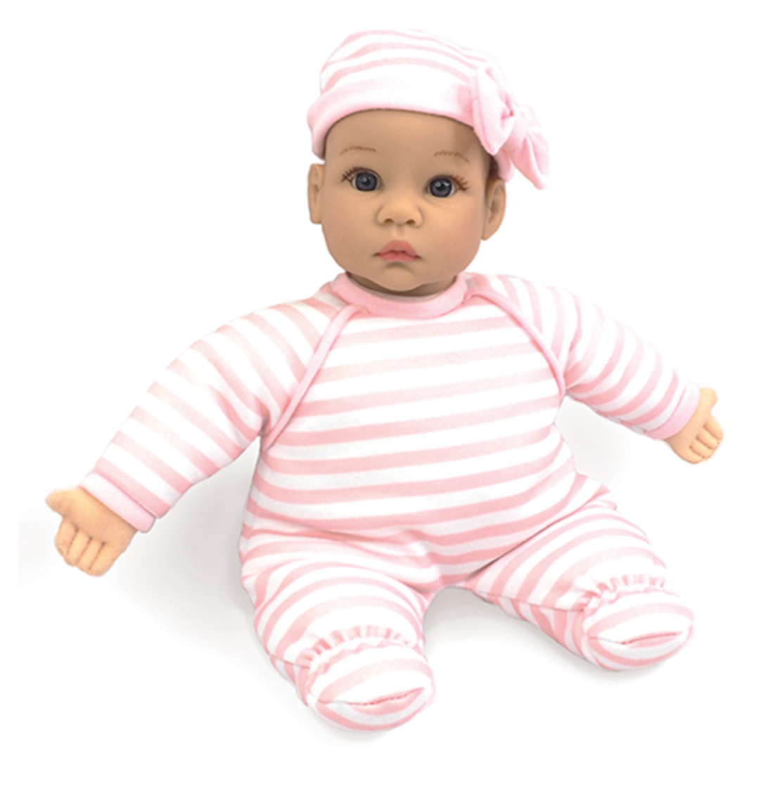 Little Love Essentials Stripe Sleeper Doll