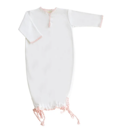 White With Pink Jersey Baby Sack