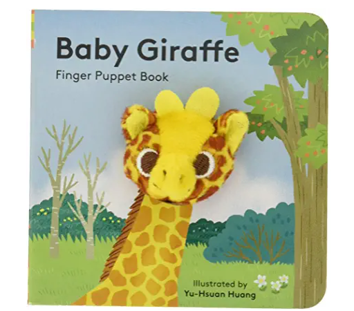 Baby Giraffe Finger Puppet Book