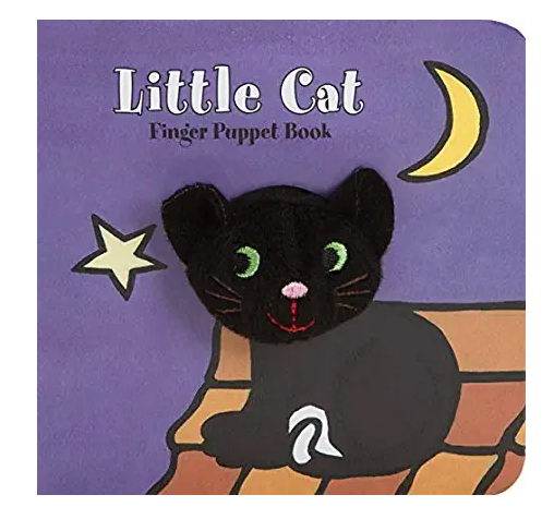 Black Cat Finger Puppet Book