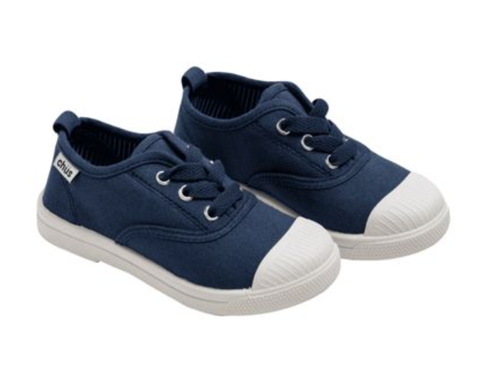 Dylan Navy Lace Up