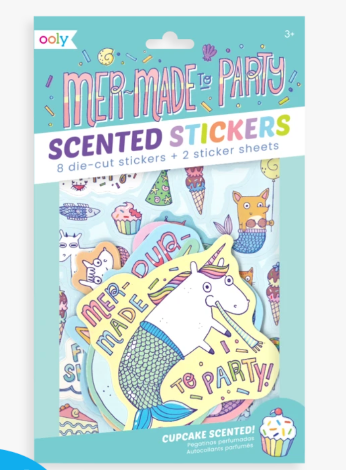 Scented Scratch Stickers Mer-Made to Party