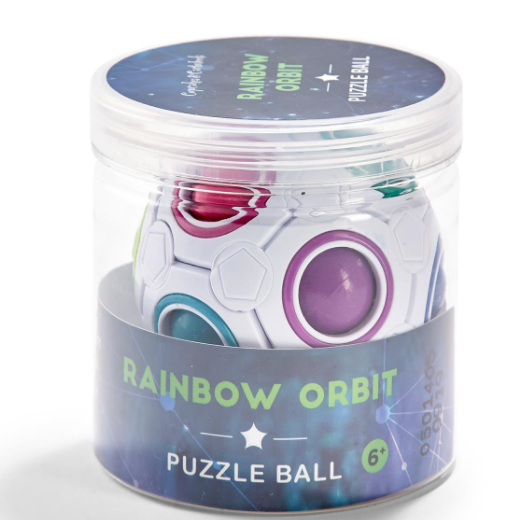 Rainbow Orbit Puzzle Ball