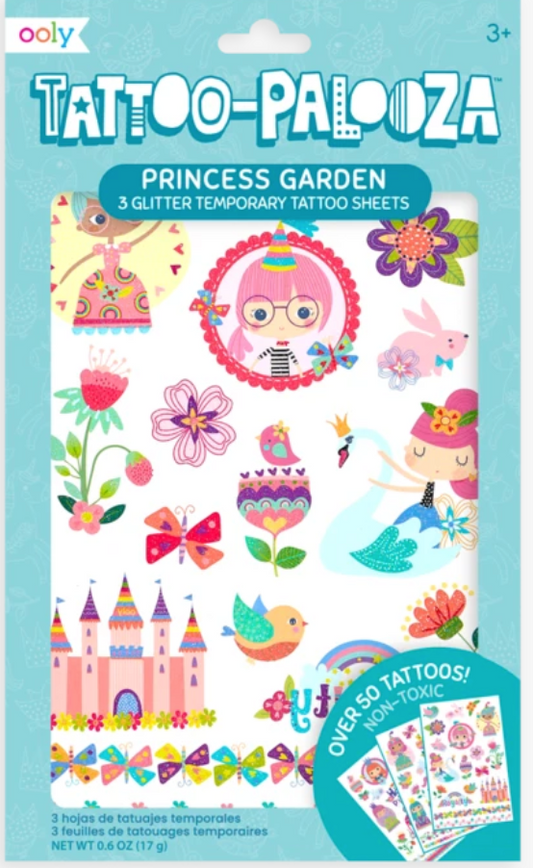 Tattoo Palooza Princess Garden