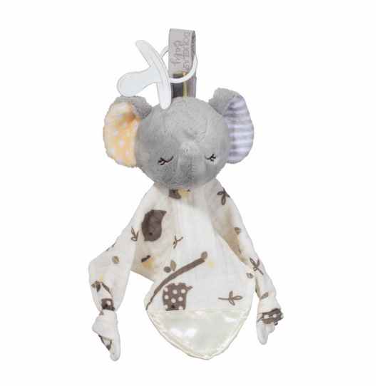 Joey Gray Elephant Paci Lovey