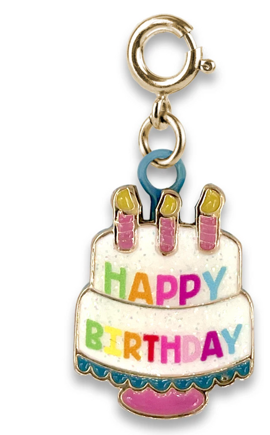 Charm - Gold Birthday Cake