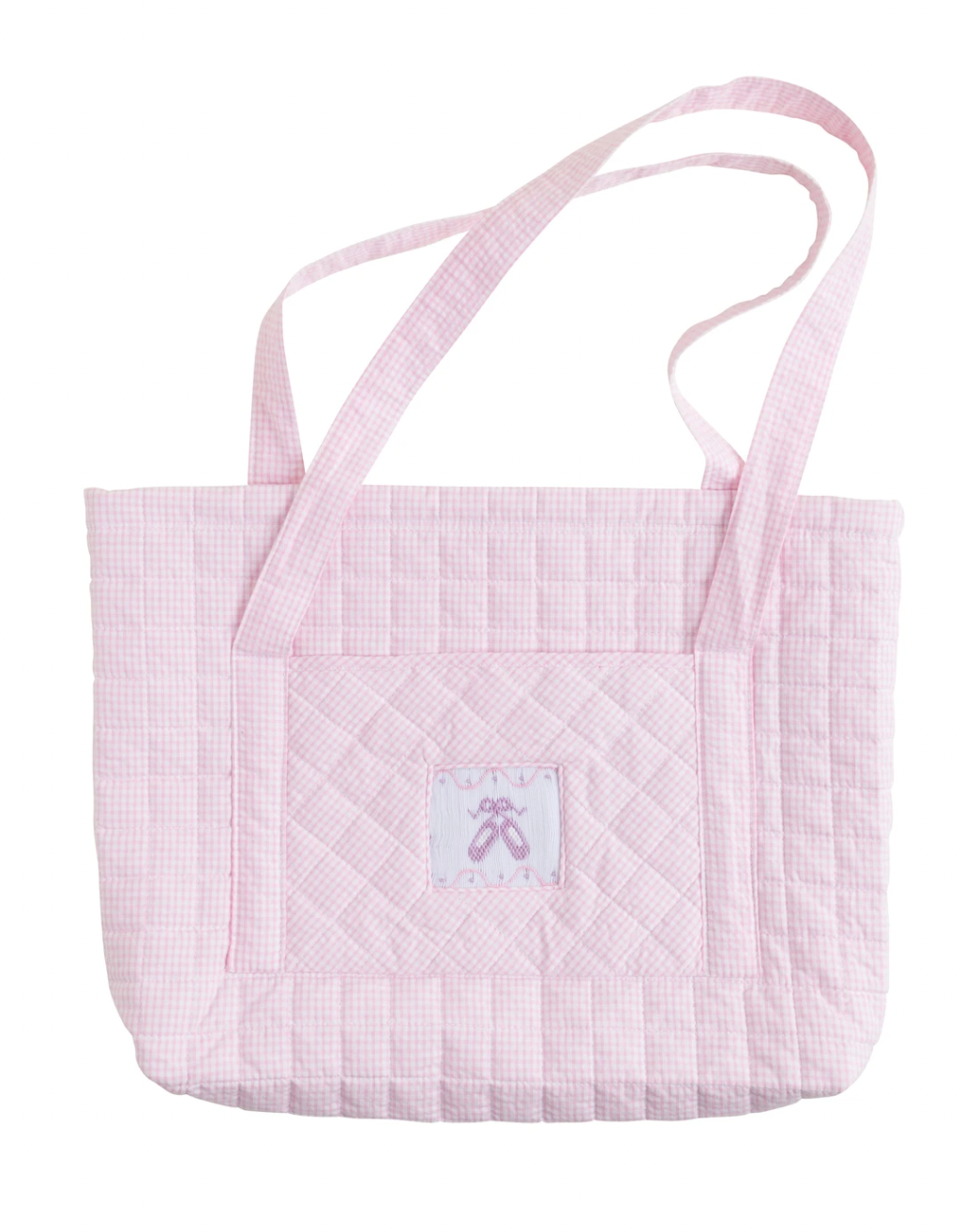 Quilted Luggage Tote Ballet Slippers