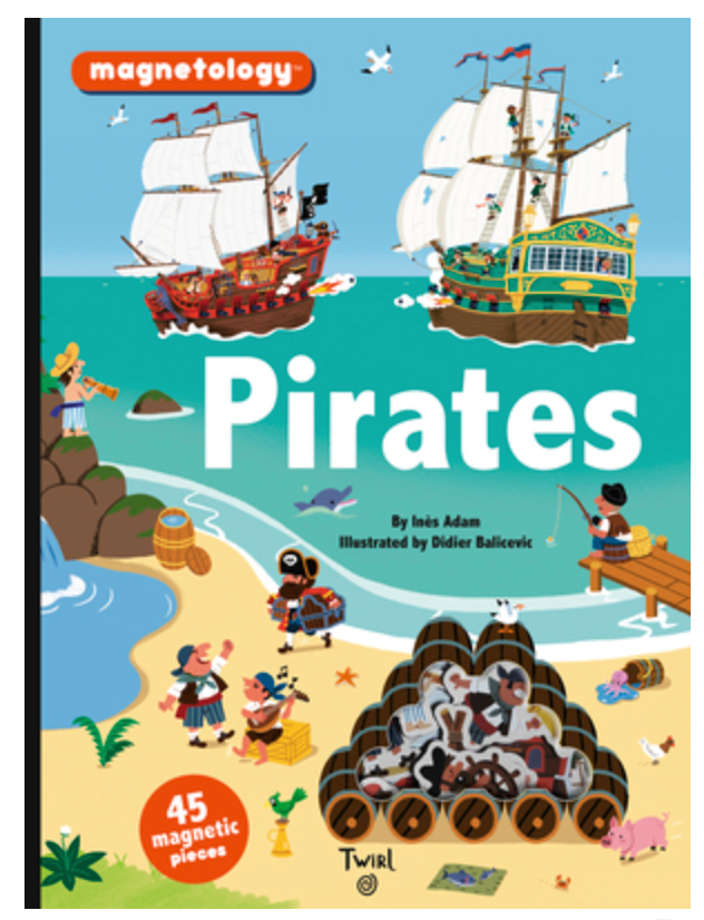 Pirates Magnetic Book