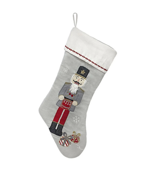 Nutcracker Christmas Stocking