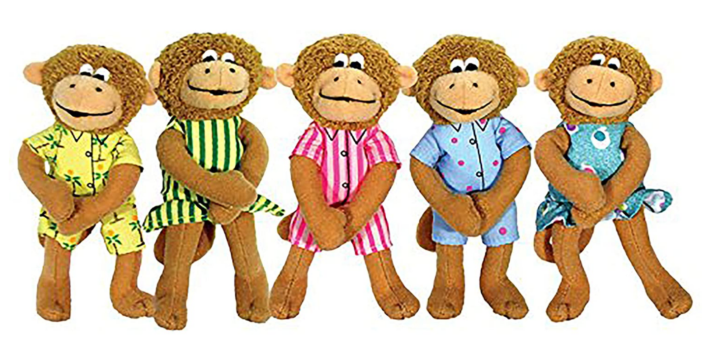 Five Little Monkeys Book Set