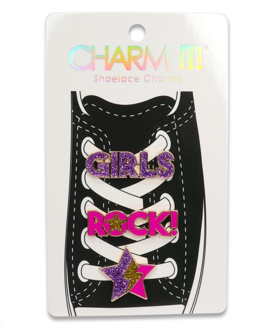 Girls Rock Shoelace Charm Set