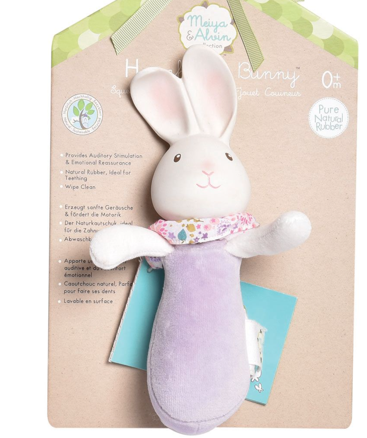 Havah the Bunny Soft Squeaker Toy