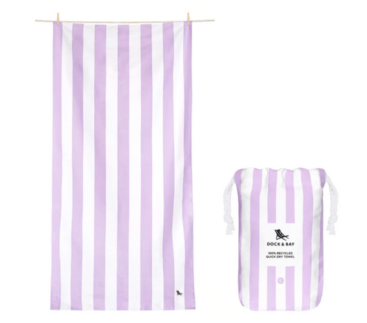 Extra Large Beach Towel Lombok Lilac