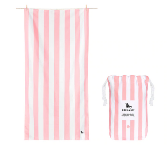 Extra Large Beach Towel Malibu Pink