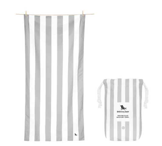 Kids Beach Towel Goa Grey