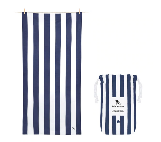 Kids Beach Towel Whitsunday Blue
