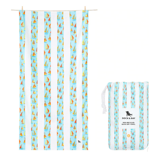 Large Beach Towel Oh Buoy