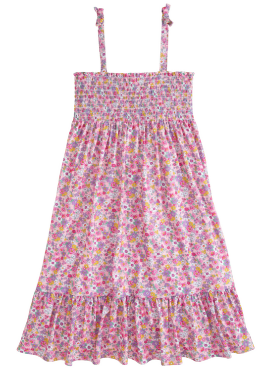 Lucy Dress Wildflower Meadow Pink