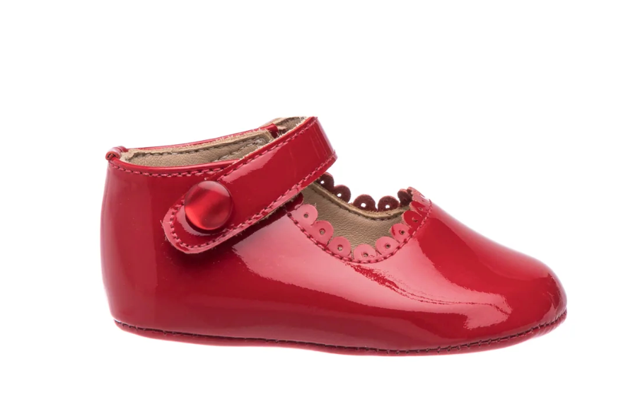 Baby Mary Janes Red Patent Leather