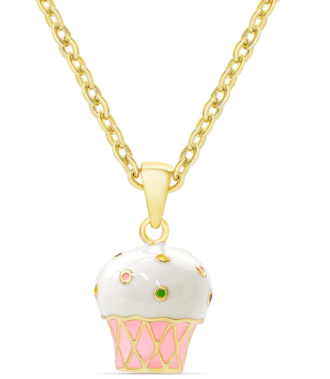 3D Cupcake Pendant