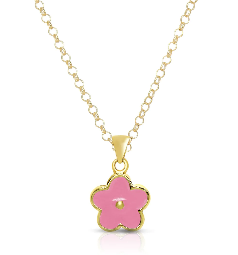 Flower Pendant - Pink