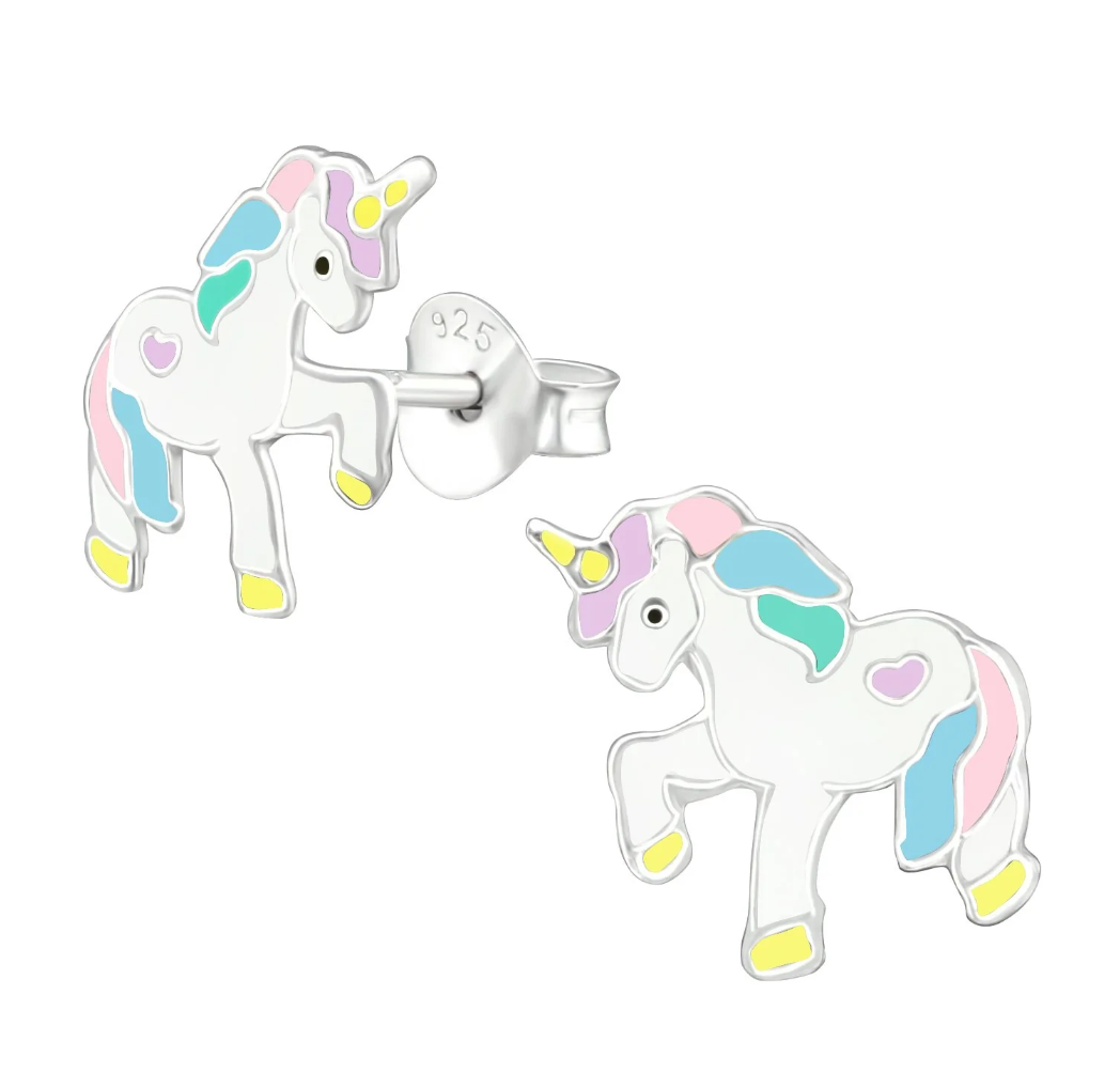 Unicorn Stud Earrings