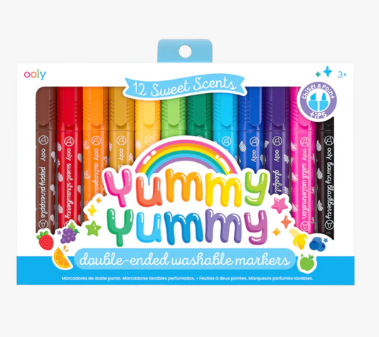 Yummy Yummy Double Ended Washable Markers