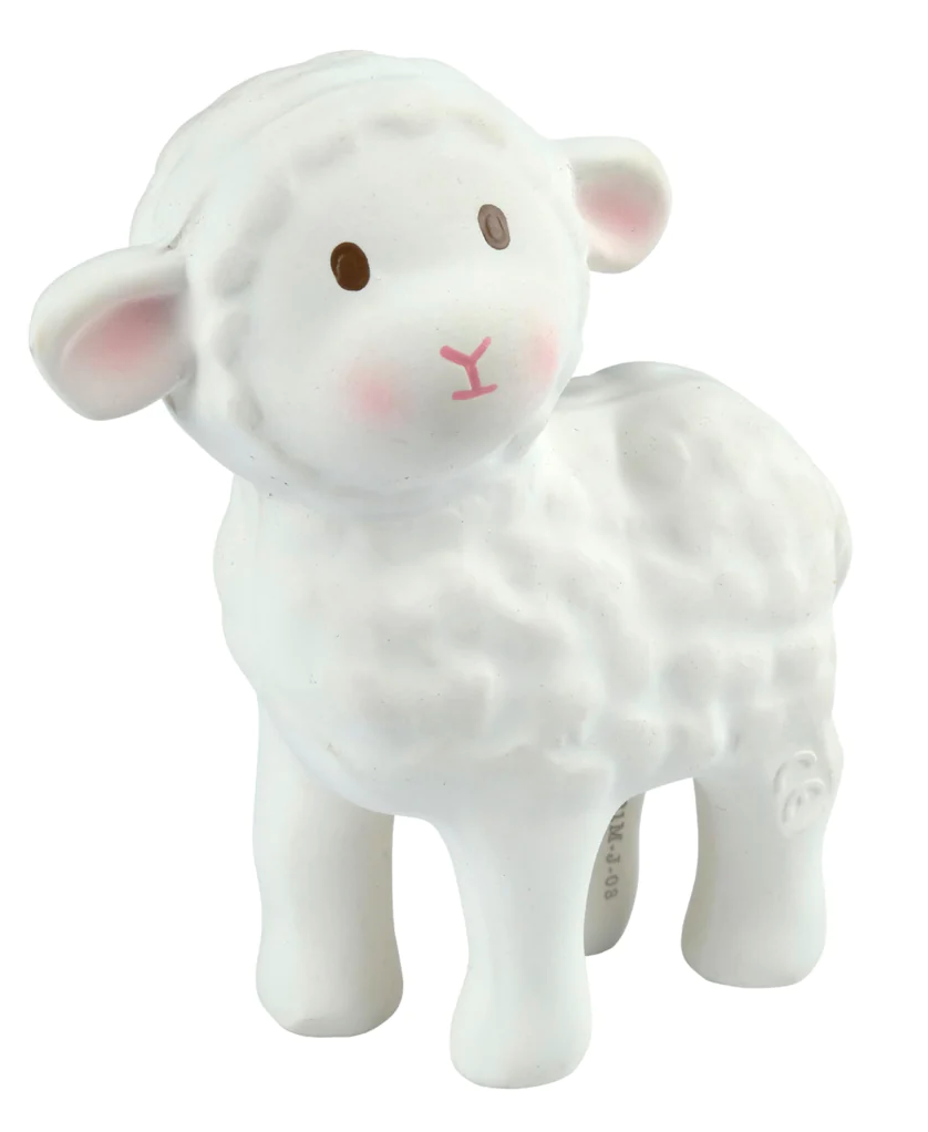 Bahbah the Lamb Teether, Rattle, and Bath Toy