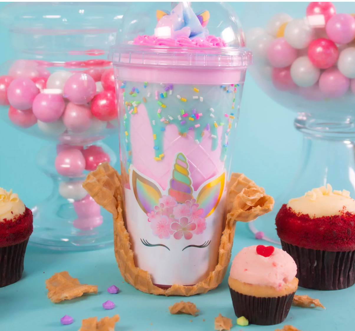 Unicorn Frosting Tumbler Strawberry