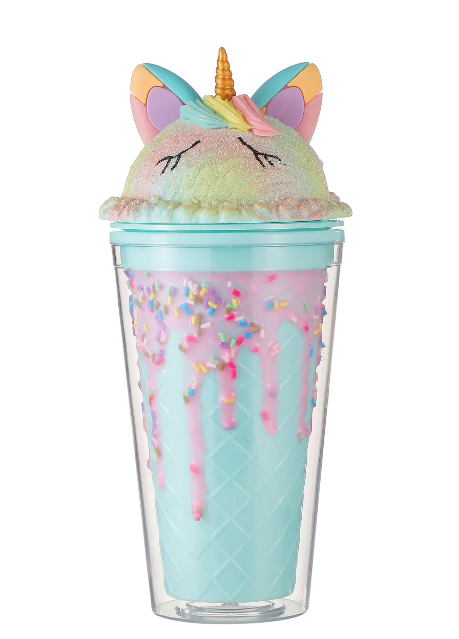 Unicorn Scoop Tumbler Mint