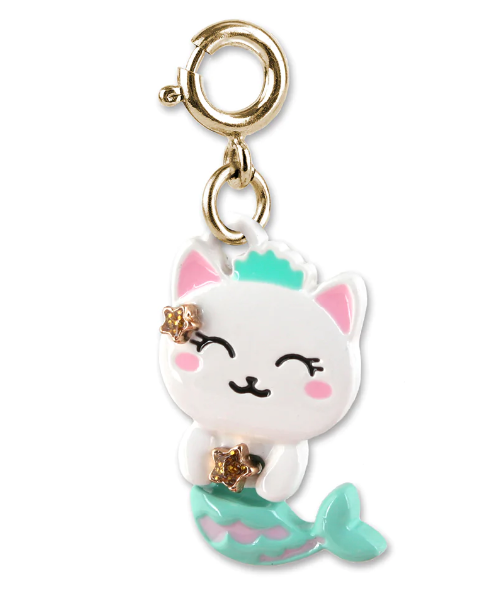 Charm - Gold Purrmaid