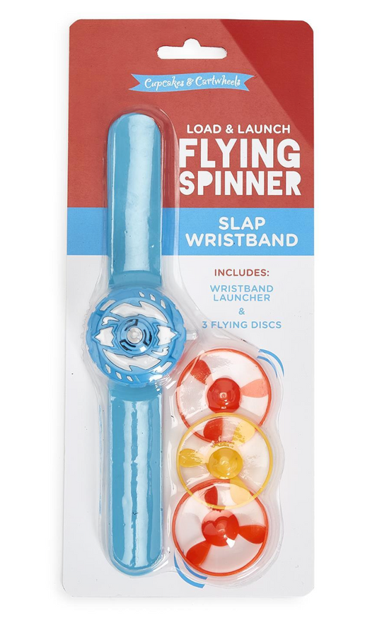 Wing It Spinner Top Flyer Slap Wristband