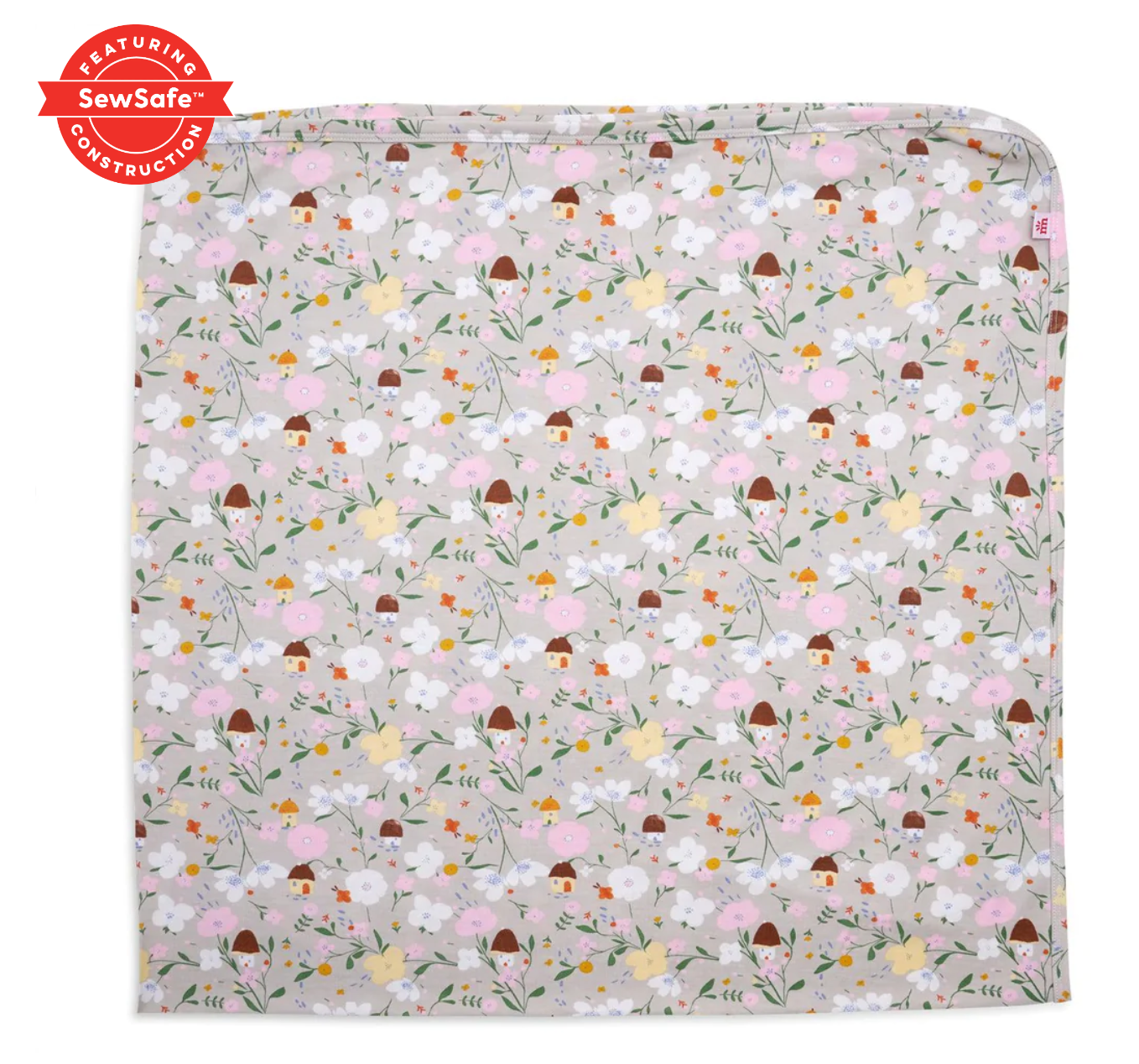 Portabella Posies Swaddle