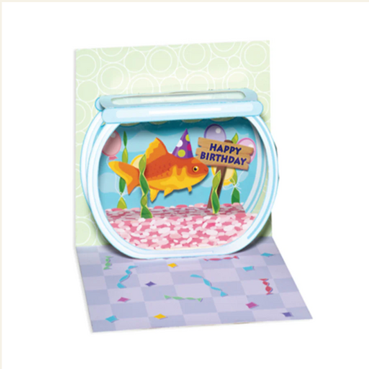 Goldfish Birthday Card