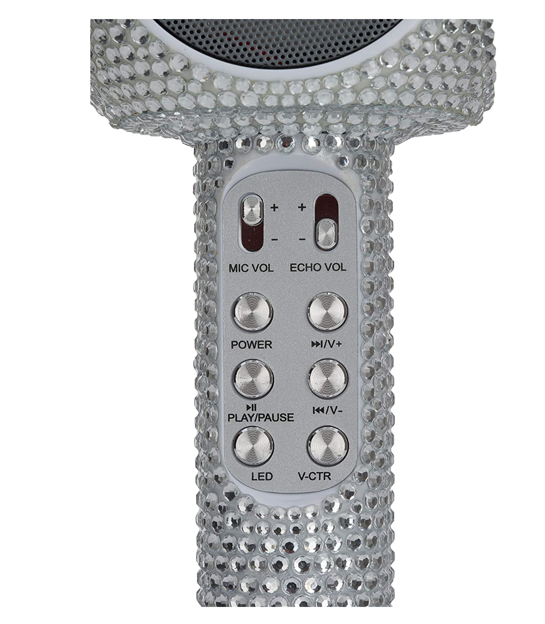 Sing Along Bling Karoke Mic - Silver