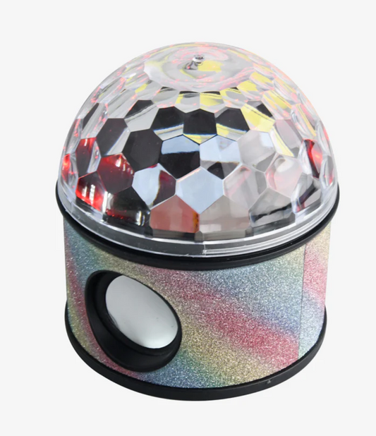 Funlight Bluetooth Stereo Speaker - Rainbow Glitter